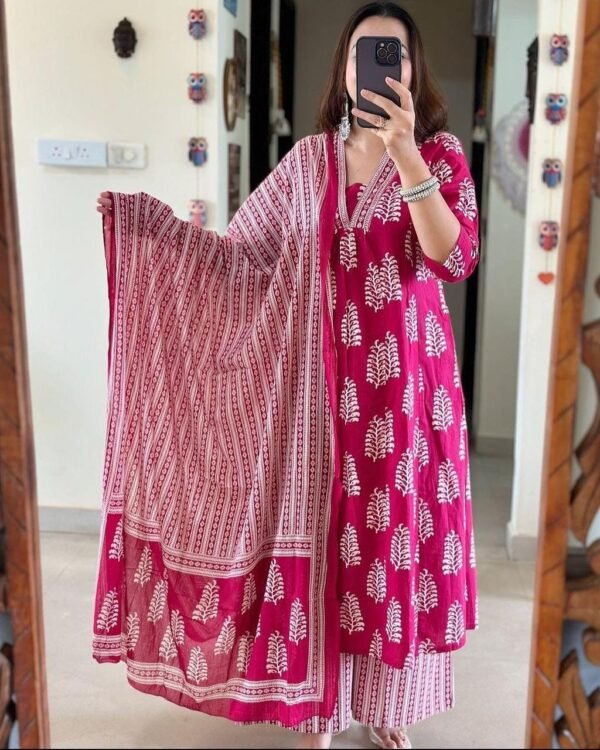 Cotton Fabric 3Pcs Set - Image 3